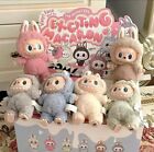 Pop Mart Labubu The Monsters Exciting Macaron Plush Dolls Toy Figures Keychain 