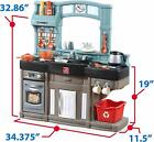 Step2 Best Chef s Kitchen Set  Kids Play Kitchen With 25-pc Accessory Set