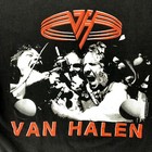 Vintage Van Halen Band T Shirt F    N  Live   Uncensored Tour Xl Brockum 91