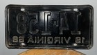 1968 Virginia License Plate 14-158