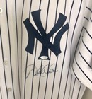Derek Jeter Signed Majestic Game Model Authentic Jersey Steiner   Mlb Hologram