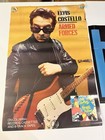 Elvis Costello Vintage Promo Poster Lot  Armed Forces 1979   Almost Blue 1981