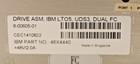 Ibm Lto-5 Dual Fc 8gb Uds3 8-00605-01 46x4440 Tape Drive