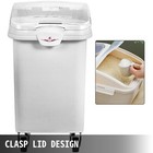 3 Pack Dry Ingredient 21 Gallon Storage Bin Caster Commercial Restaurant Kitche   