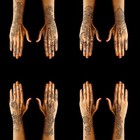 9 Sheet Temporary Tattoo Stencils henna Tattoo Kit Reusable Henna Tattoo Henna 