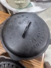 Griswold No  8 Cast Iron Skillet Flat-bottomed With Self-basting Lid  Vintage