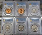 1960 Australia 6 Coin Proof Set  Pcgs Certified  Rare  Nice Coppers 