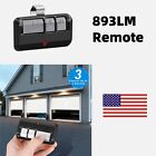 2pcs Garage Door Opener Remote For Chamberlain Liftmaster 893lm 953ev-p2 Learn