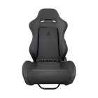 2 X Tanaka Black   Black Suede Racing Seats Reclinable   Sliders For All Dodge