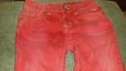 Justice Skinny Light Washed  Red Jeans Denim Size 12 Slim 