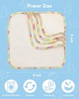 30pcs Reusable Diaper   Natural Unbleached Baby   Soft Sturdy  8 X 8 Inches     