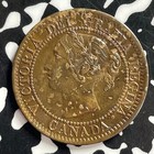 1859 Canada Large Cent Lot c2300 Beautiful Detail  Old Cleaning