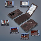 Slim Wallet For Men  Credit Card Holder With Pop Up Card Case  Rfid Blocking  Me