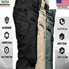 Mens Cargo Pants Work Combat Pants Outdoor Hiking Waterproof Trousers Tactical
