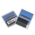 200pcs Hss Blades Deburring Tool For Metal Aluminum Copper Plastic Pvc Pipes