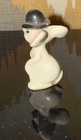 Vintagehagen Renaker Mini City Mouse Bowler Hat Tiny Ceramic Figurine Usa Vtg