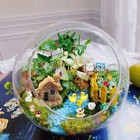 50 Pieces Fairy Garden Accessories  Animals  Miniature Figurines  Micro Landscap