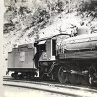 Western Pacific Railroad Engine Locomotive No  13 Antique Photo