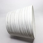Mix And Match Foil Stripes Round Lamp Shade White With Silver 2  Dia X 9  H
