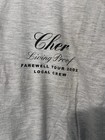 2xl Cher Living Proof Farewell Tour 02 Crew T Shirt