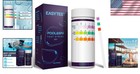 Effortless Water Quality Testing  150 3-in-1 Strips For Pools   Hot Tubs