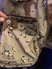 1990s Us Military Chocolate Chip Desert Camo Combat Coat Jacket-size Medium Reg