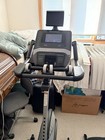 Nordictrack Grand Tour Upright Exercise Bike W  Fan  Bottle Holder Black gray