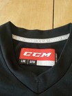 Ccm Hockey Shirt Youth L xl Black Athletic Top