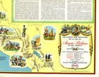 Vintage 1953 Simon Bolivar Historical Road Map     Creole Petroleum Corp 