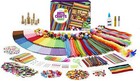 Arts And Crafts Vault - 1000  Piece Craft Kit Library In A Box For Girls   Boys