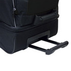Large 36  Drop-bottom Rolling Duffel With Telescopic Handle - Black  Best Price