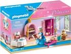 Castle Bakery Playset - Playmobil-inspired Toy With Miniature Figures   Accessor
