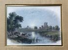Set Of 4 Antique Hand Colored Engravings In One Frame By James Papalia  Nj  Usa