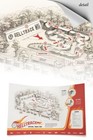 Helltrack Track Map Brochure  Rad Bmx Movie Prop  1986 Vintage Inspired