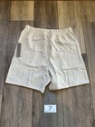 Nwt Essentials Fear Of God    light Oatmeal     Sweat Shorts Size S