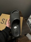 Adidas Yeezy Slide Black Rubber Slip-on Sandal Men   s Us 11 Eu 46 Hq6448