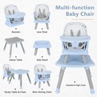 8 In 1 Baby High Chair Convertible Booster Seat Building Block Table Infans