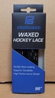 Pro Guard Waxed Hockey Skate Lace 96    Black white  lot Of 2 