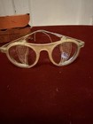 Vintage Rare Willson Contour Spec Aviator Safety Protective Goggles Steampunk