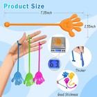 Sticky Hands Bulk 48 Pcs Party Favors For Kids 4-8 8-12 Stretchy Sticky Hand Toy