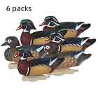 6pcs Wood Duck Decoys-outdoor Durable Wood Duck For Wildlife Lover Enthusiasts