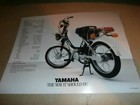 Original  1981 Yamaha Yamahopper  Motorcycle Moped Scooter Sales Brochure