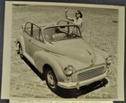 1958 Morris 1000 Press Release Photos  text Convertible Sedan Excellent Original