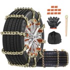 Anti Slip Tire Chains Snow Chain For Car Pickup Truck Suv Atv 195-275mm