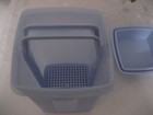 Tupperware Large Deli Keeper Blue   Deli Keeper Vhtf Mip  Free Ship