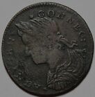 1787 Connecticut Colonial Copper  Draped Bust Left  Miller 37 2-k 5  R5 