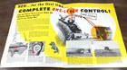 New Holland Model 300 130 Manure Spreader 1950 s Sales Brochure Foldout Poster