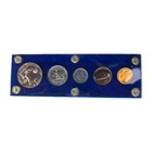 1961 Proof Set Silver Half Dollar Silver Quarter Silver Dime In Blue Case
