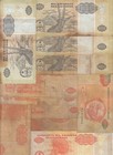 Angola    lot Of 11  Old Issue  Banknotes With Faults damage  A34