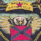 Vintage Hand Stitched Embroidered Harley Davidson Bandana Decor Eagle Flag Usa  